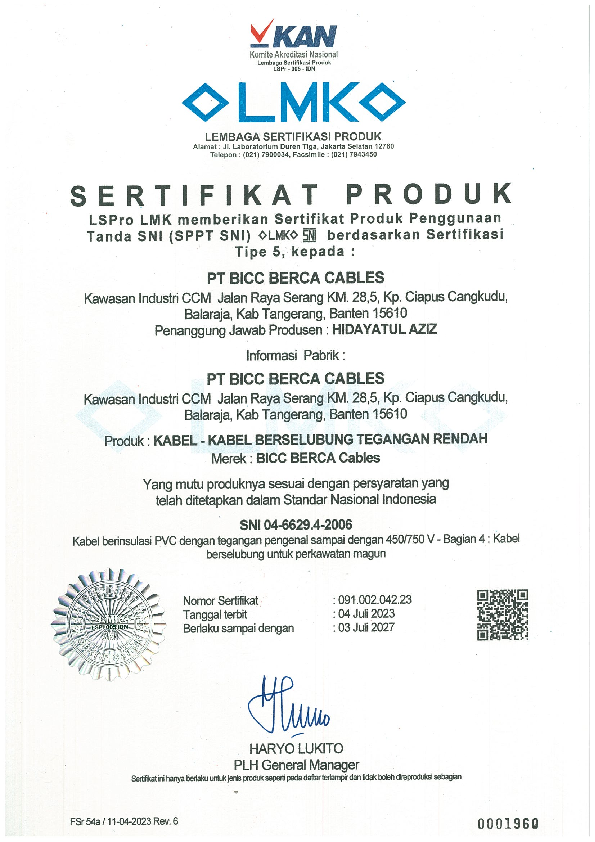 SERTIFIKAT SERTIFIKAT SNISNI